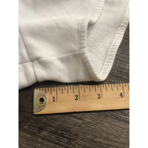 Gymshark Womens Small White Fleece Comfy Athletic Shorts - Picture 5 of 5